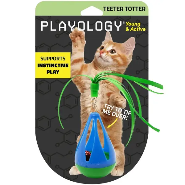 Playology Teeter Totter wiebelend kattenspeeltje