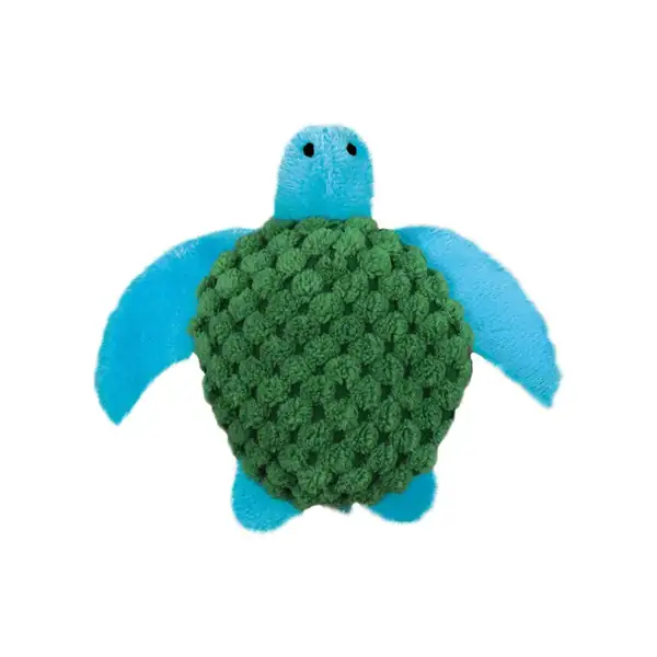 KONG navulbare schildpad met kattenkruid