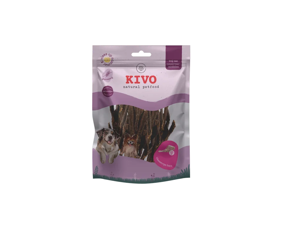 Kivo Vleesstrips Hert