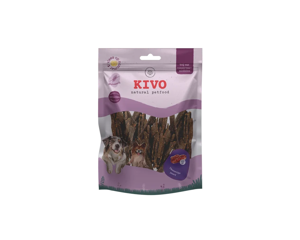Kivo Vleesstrips Paard