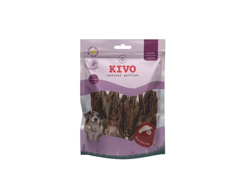 Kivo Vleesstrips Eend