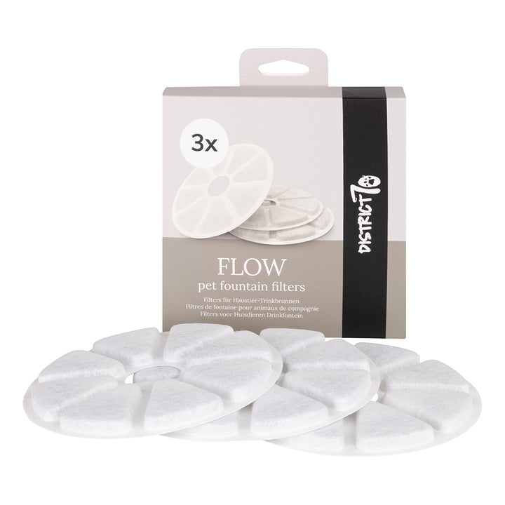 FLOW drinkfonteinfilters · 3 stuks