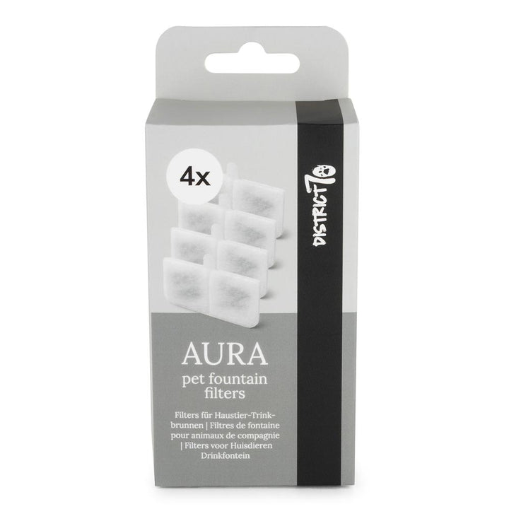 AURA drinkfonteinfilters · 4 stuks