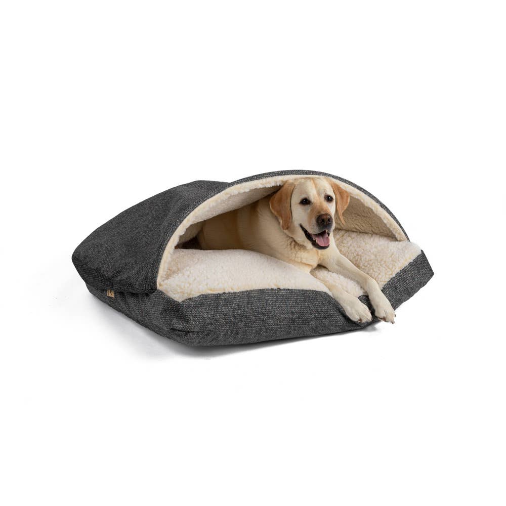 Show Dog Cozy Cave® Rechthoekig in Merlin Pewter