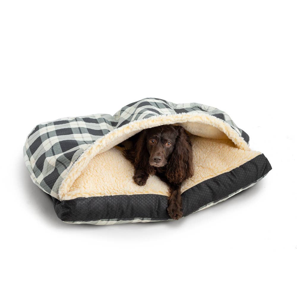 Wag Cozy Cave® Rechthoekig in Barkely / Black Diamond