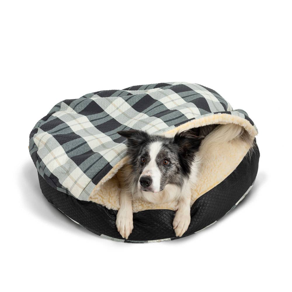 Wag Collection Cozy Cave® Rond in Barkely / Black Diamond